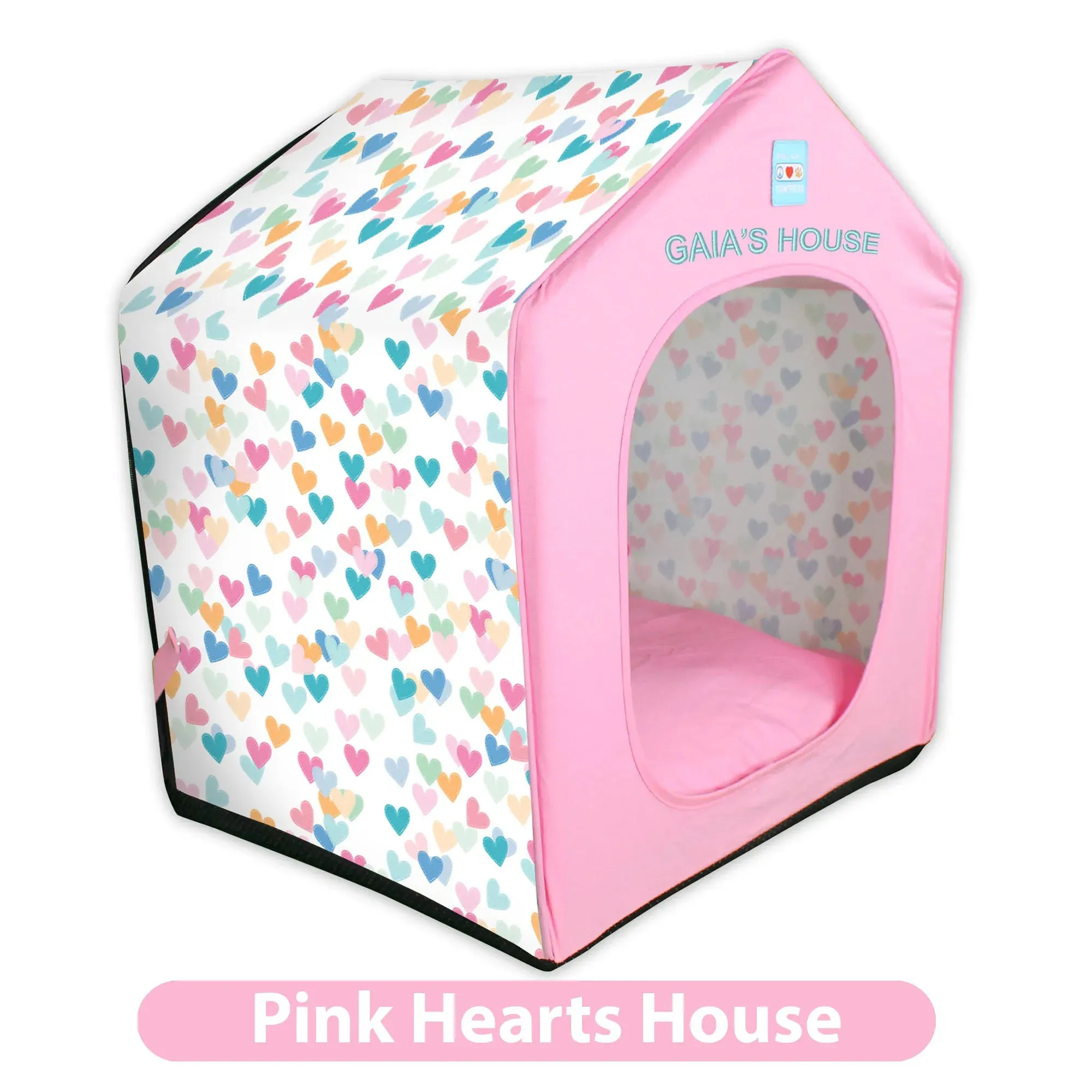 💤 Personalized Portable Dog Bed / Cat House   Removable Cushion Bed Included
