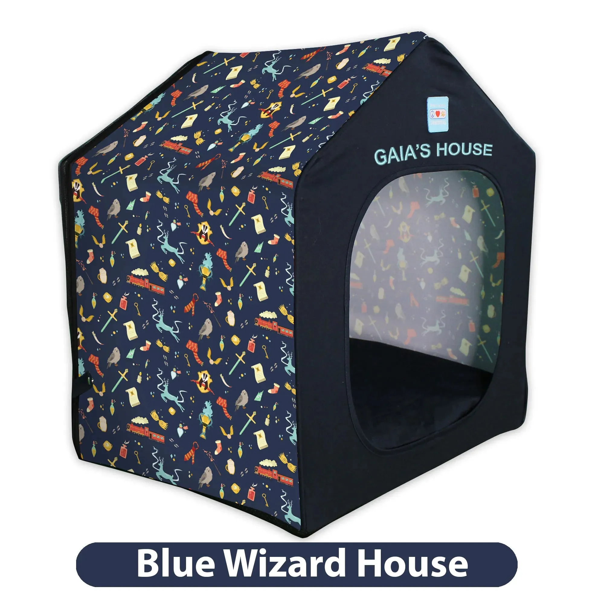💤 Personalized Portable Dog Bed / Cat House   Removable Cushion Bed Included