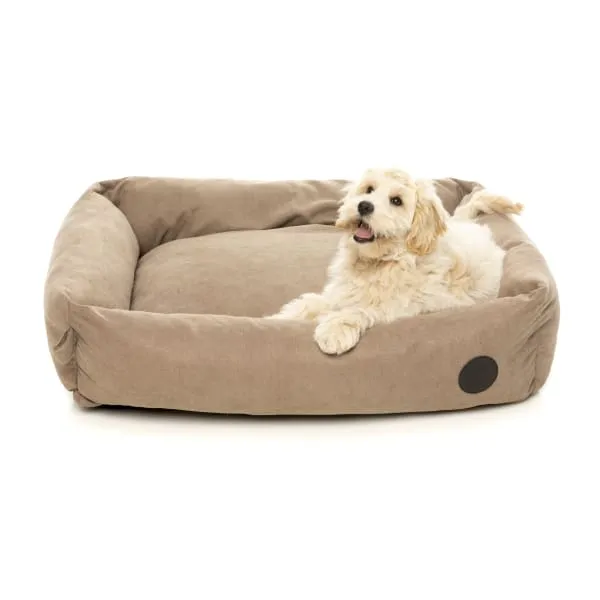 [15% OFF] Fuzzyard The Lounge Mocha Dog Bed (3 Sizes)