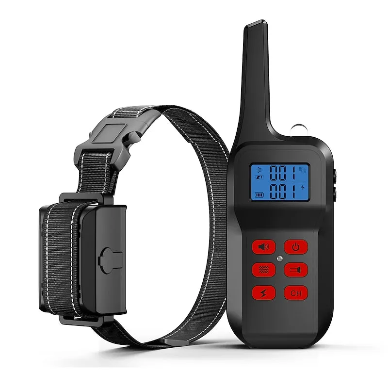 Advanced Dog Training Anti-Bark Collar   PC Clickers Behaviour Aids 2 in 1
