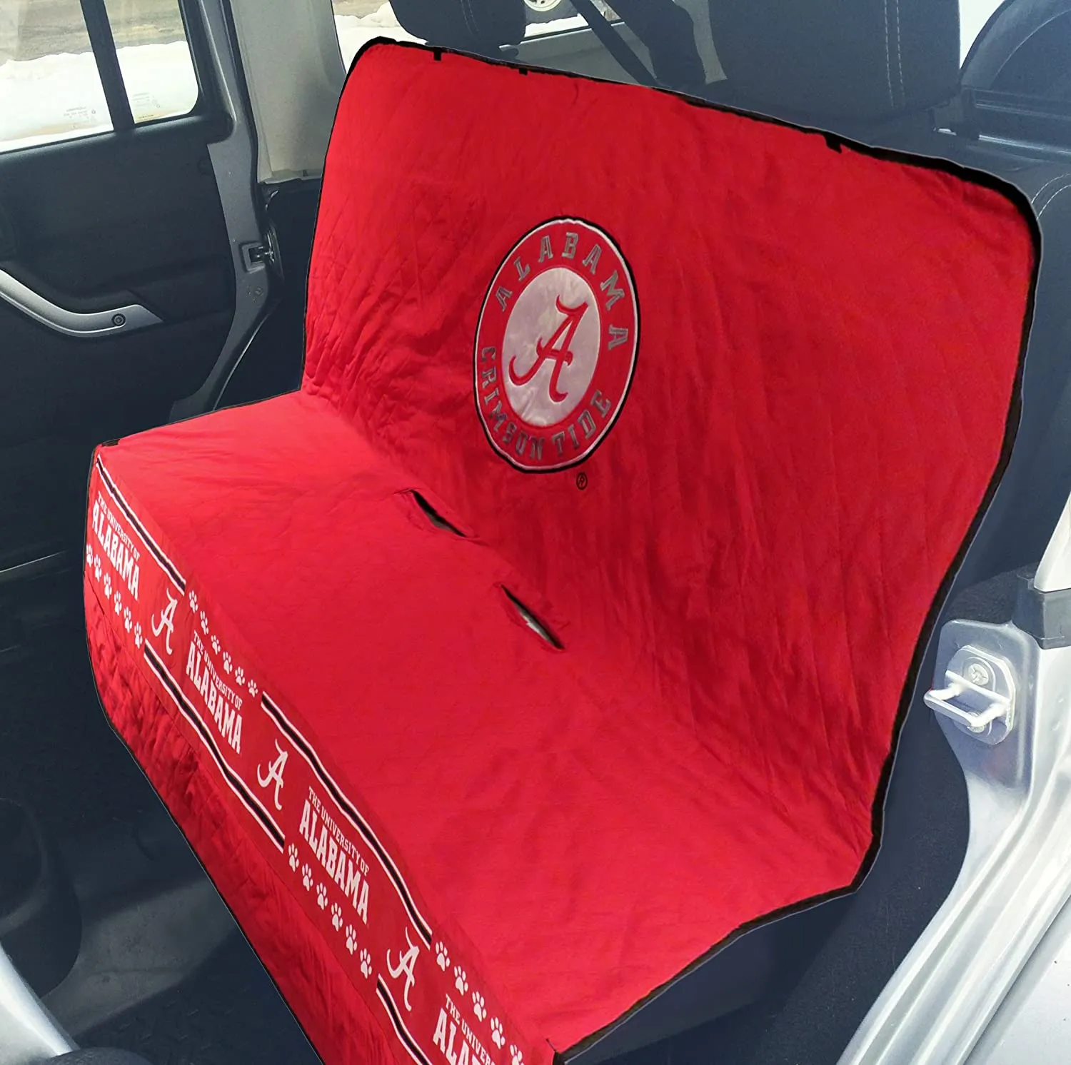AL Crimson Tide Pet Car Seat Protector