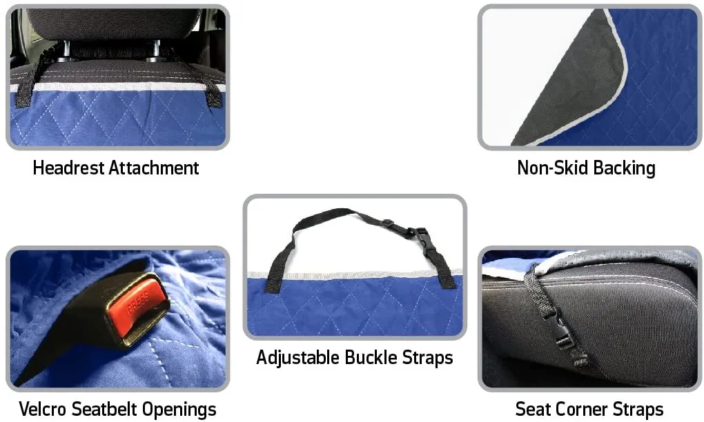 AL Crimson Tide Pet Car Seat Protector
