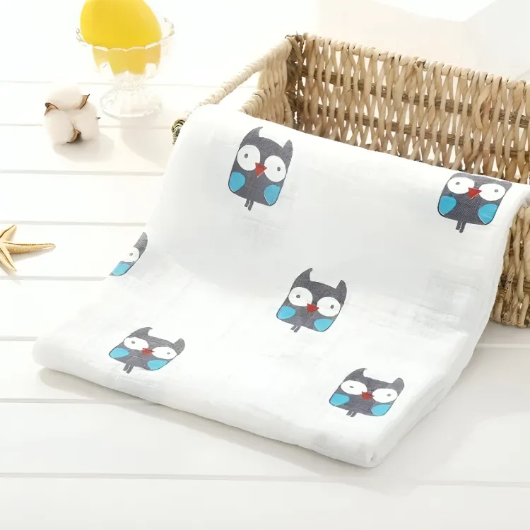 Animated Cotton Blanket Wrap