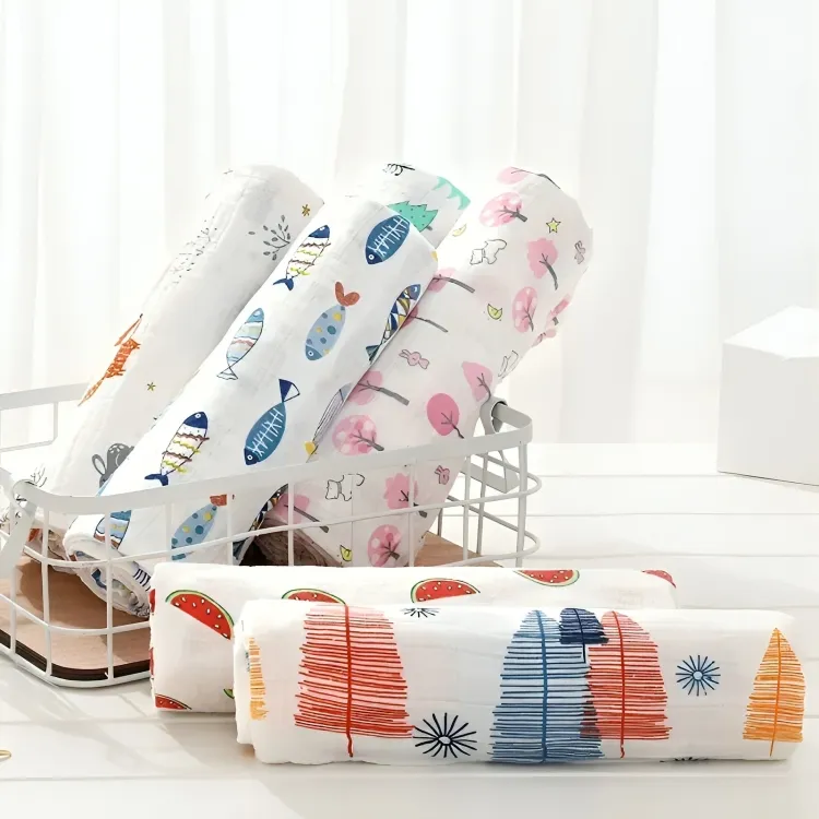 Animated Cotton Blanket Wrap