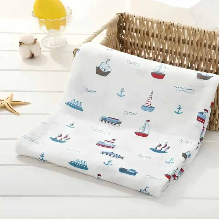 Animated Cotton Blanket Wrap