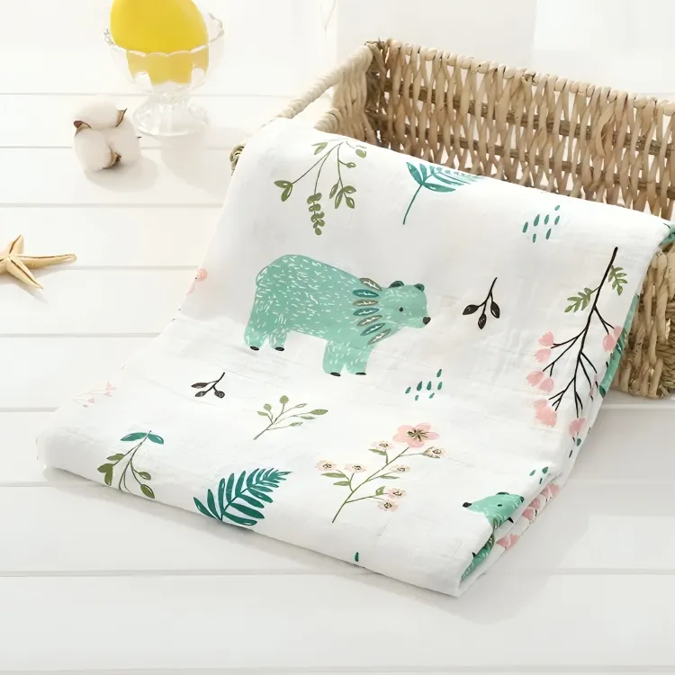 Animated Cotton Blanket Wrap