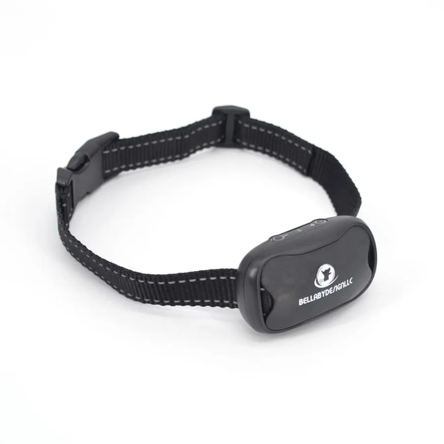 Anti barking collar No SHOCK collar BLACK   EXTRA BATTERY