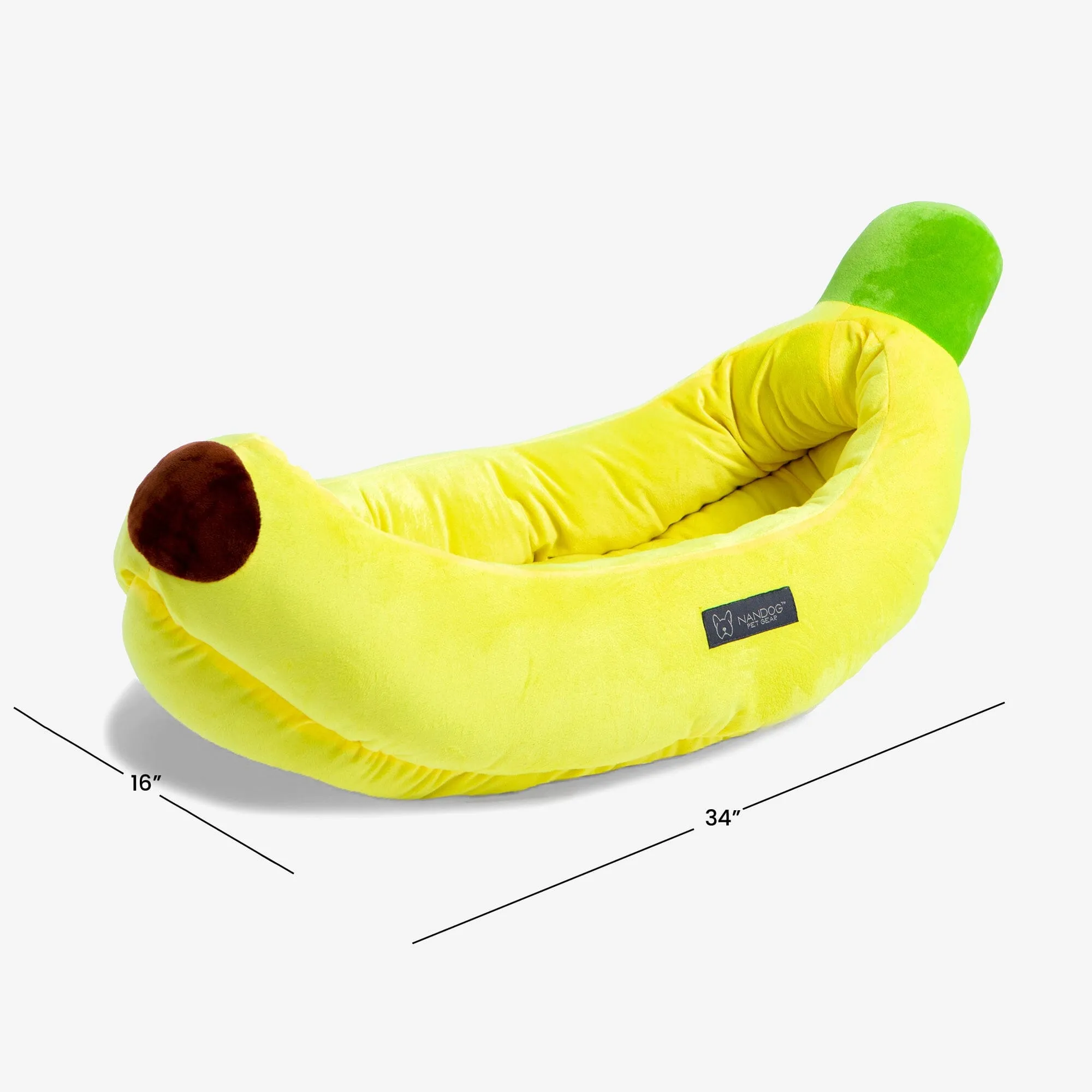 Banana Dog & Cat Fun Bed Prive Collection