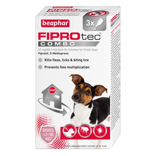 Beaphar FIPROtec® COMBO Flea, Flea Egg and Tick Treatment For Dogs