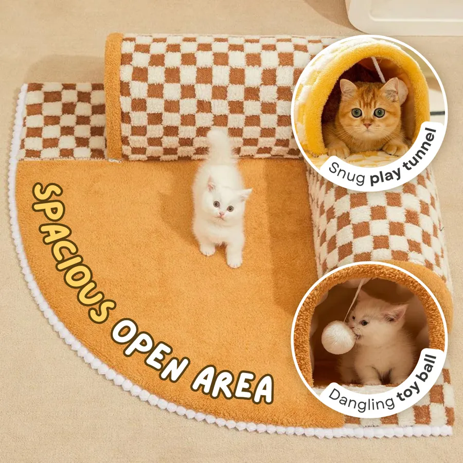 Cat Tunnel Bed