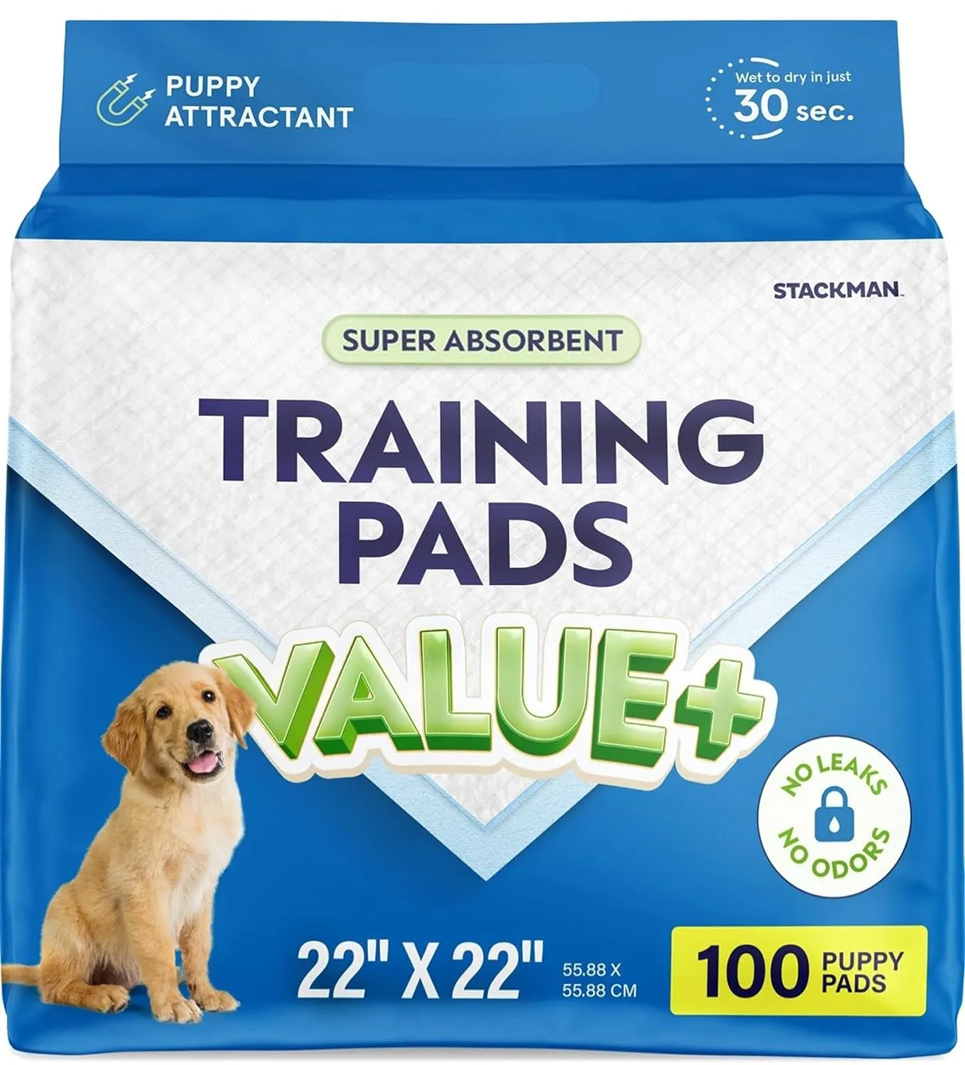 Chucks Pads Disposable [50-Pack] Underpads 23x36 Incontinence Chux Pads Absorbent Fluff Protective Bed Pads, Pee Pads for Babies, Kids, Adults & Elderly | Puppy Pads Large for Training Leak Proof