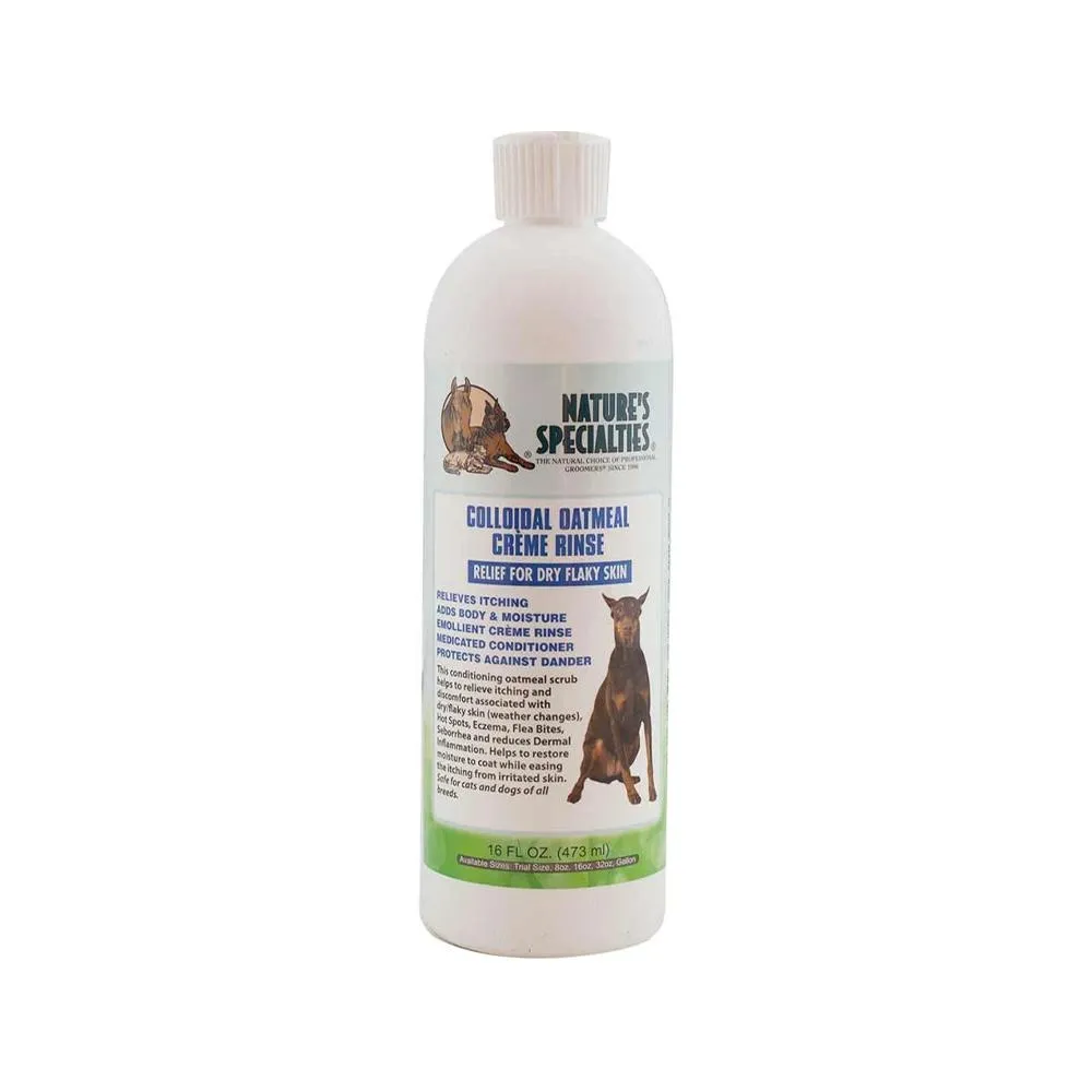 Colloidal Oatmeal Créme Rinse Conditioner for Dogs & Cats