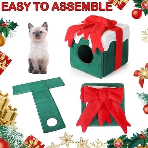 Comfortable Warm Cat Condo Tents in Winter