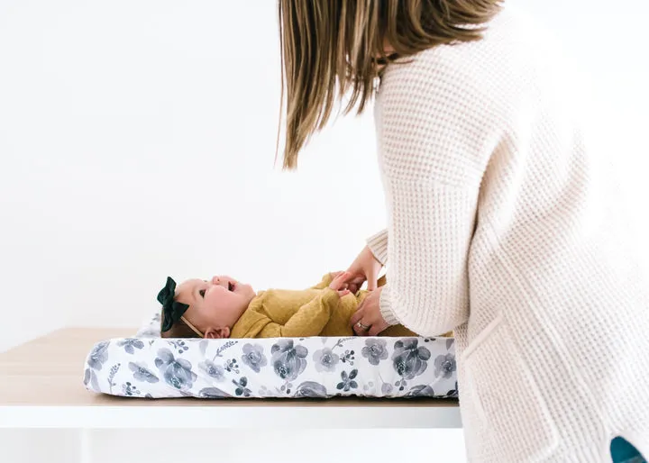 Copper Pearl Premium Knit Diaper Changing Pad Cover / Rowan