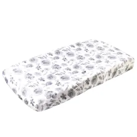 Copper Pearl Premium Knit Diaper Changing Pad Cover / Rowan