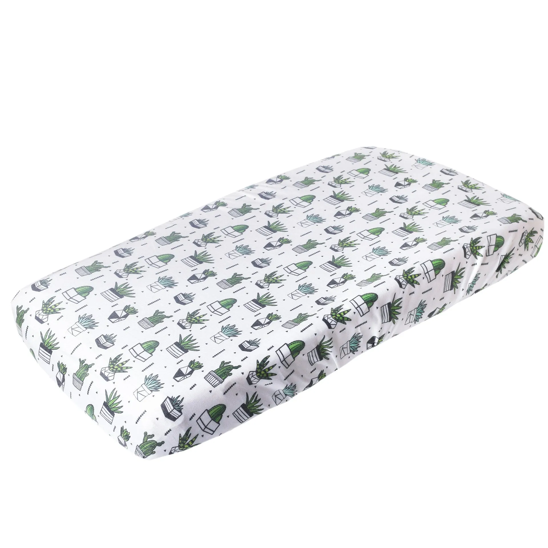 Copper Pearl Premium Knit Diaper Changing Pad Cover / Shiloh