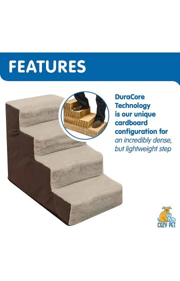 Cozy Pet Lightweight Pet Stairs for Dogs & Cats
