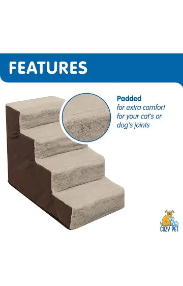 Cozy Pet Lightweight Pet Stairs for Dogs & Cats