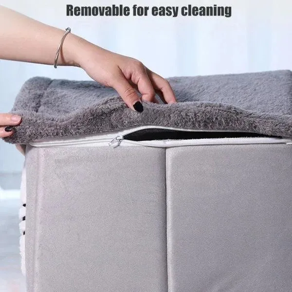 CozyHaven Indoor Warm Pet House with Soft Bed