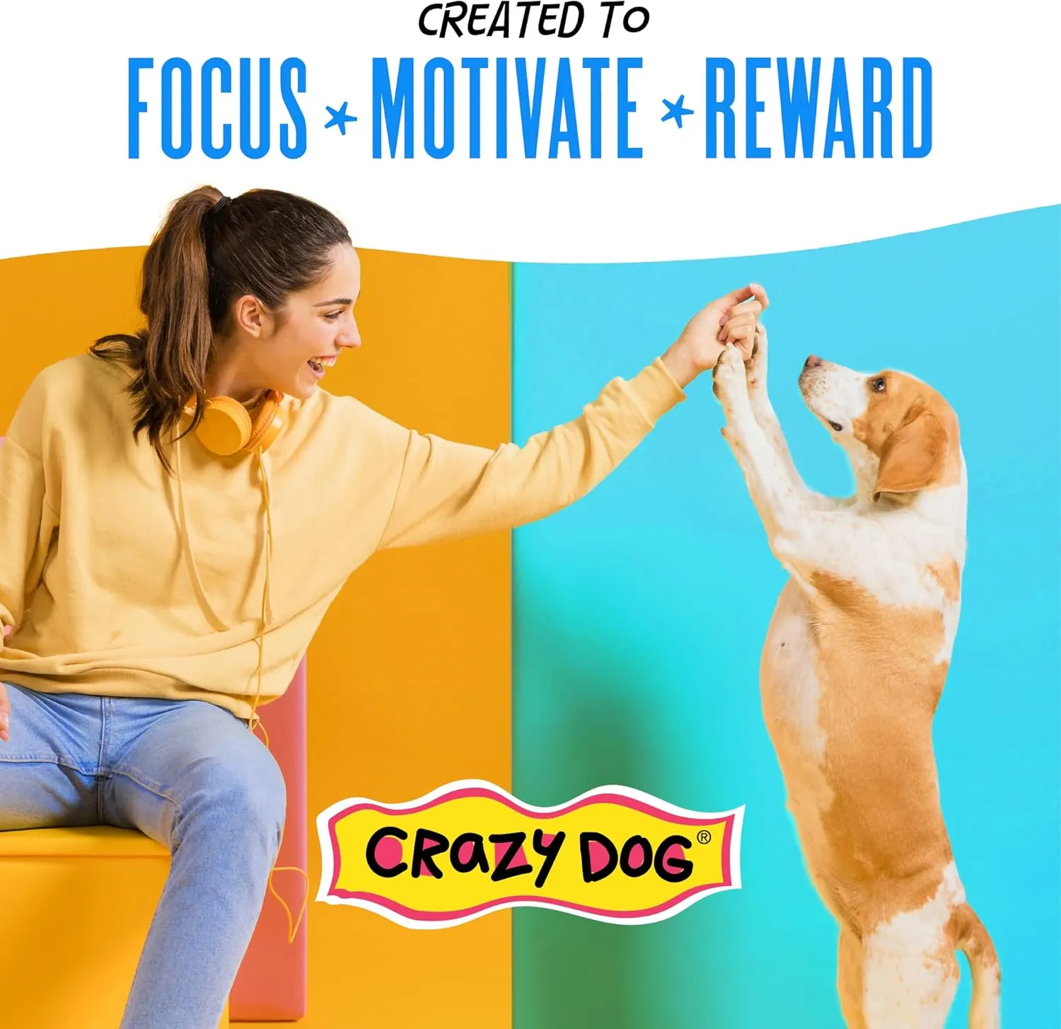 Crazy Dog Train-Me! Training Reward Mini Dog Treats 4 Ounce (Pack of 1)