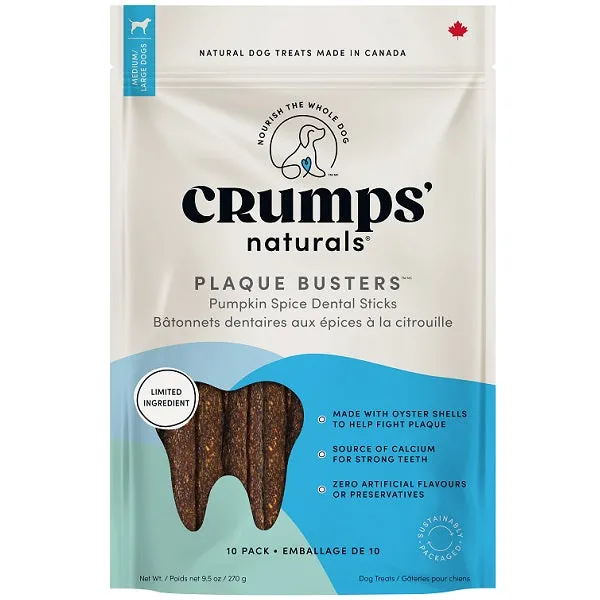 Crumps Plaque Busters 7" Pumpkin