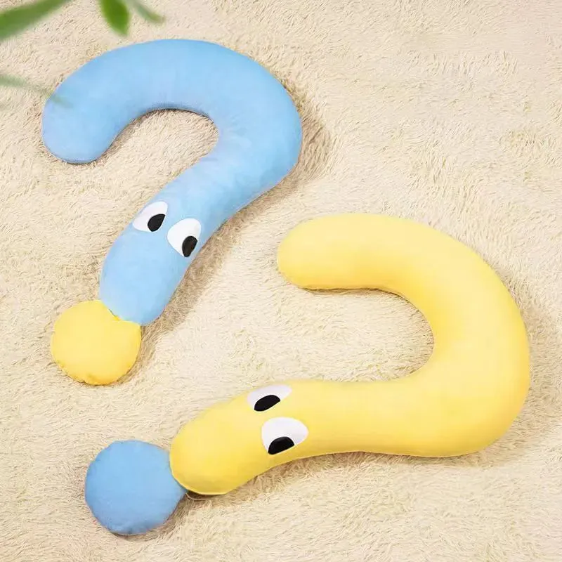 Cute Pet Soft Pillow Question Mark Shaped