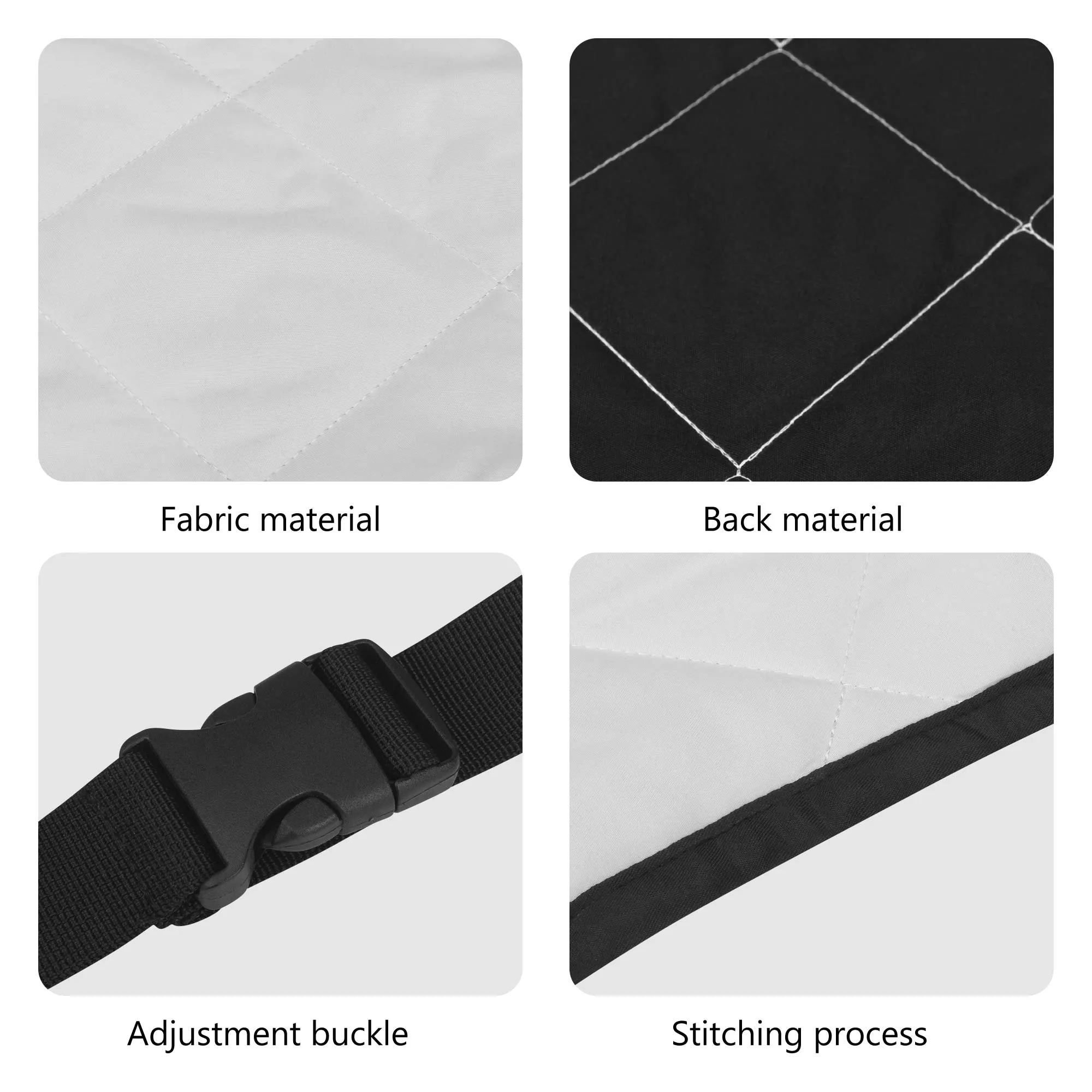 Dog Lover Motif Hammock Black   Ombre Dog Car Seat Cover