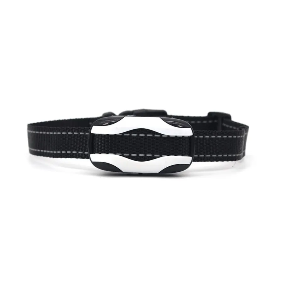 Dog Training Collar with remote Shock or No Shock color WHITE