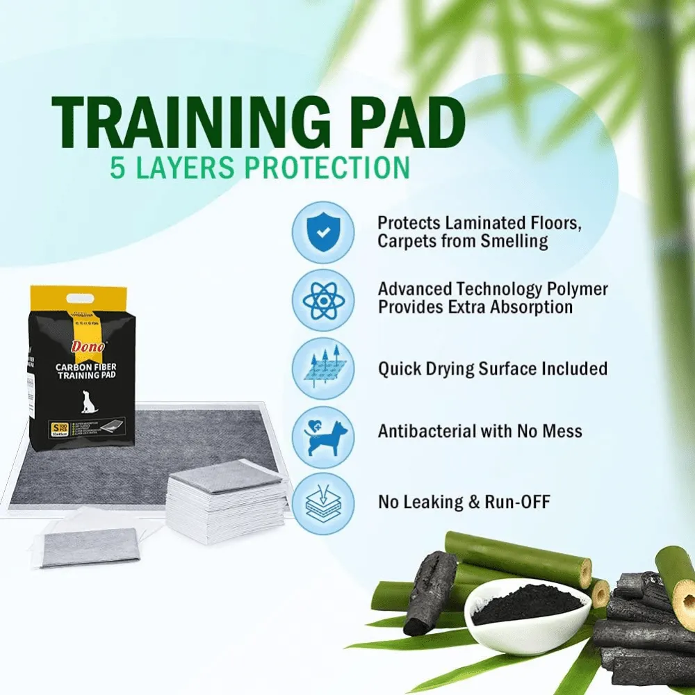 Dono Carbon Training Pads for Dogs and Cats (60x60cm)