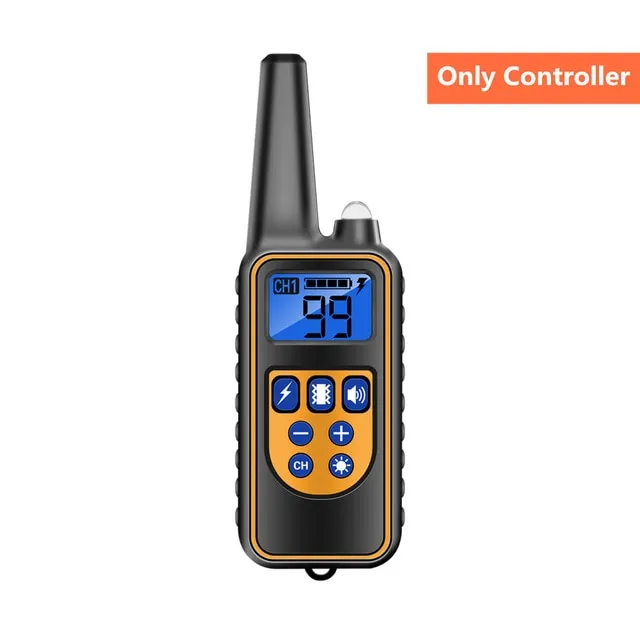 Electric Dog Training Collar Waterproof Rechargeable Remote Control Pet with LCD Display for All Size Bark-stop Collars 40% Off