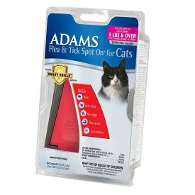 Flea and Tick Spot on Cats Over 5 lbs. 3 Month Supply