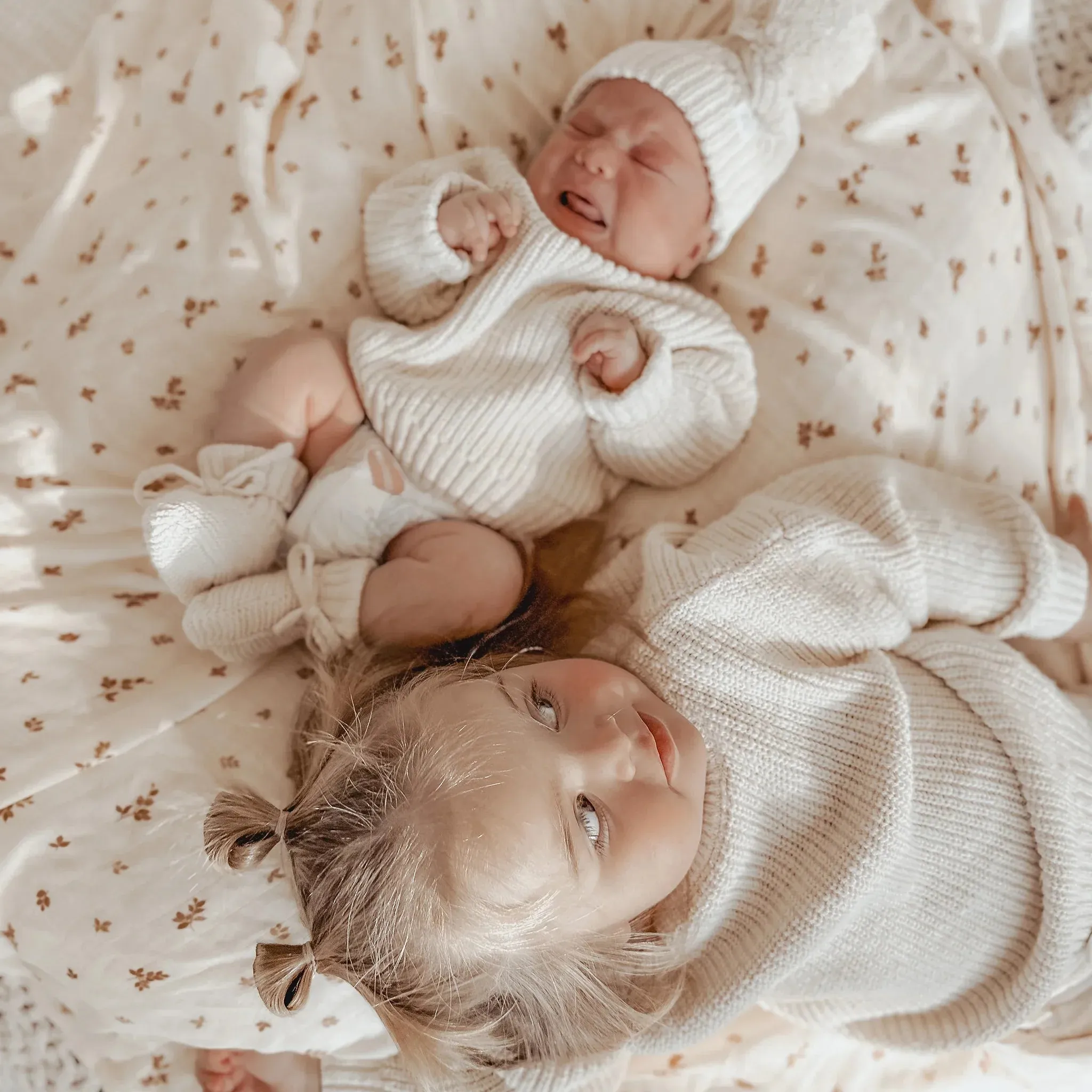 Fox & Fallow - Organic Muslin Wrap Swaddle (Birch)