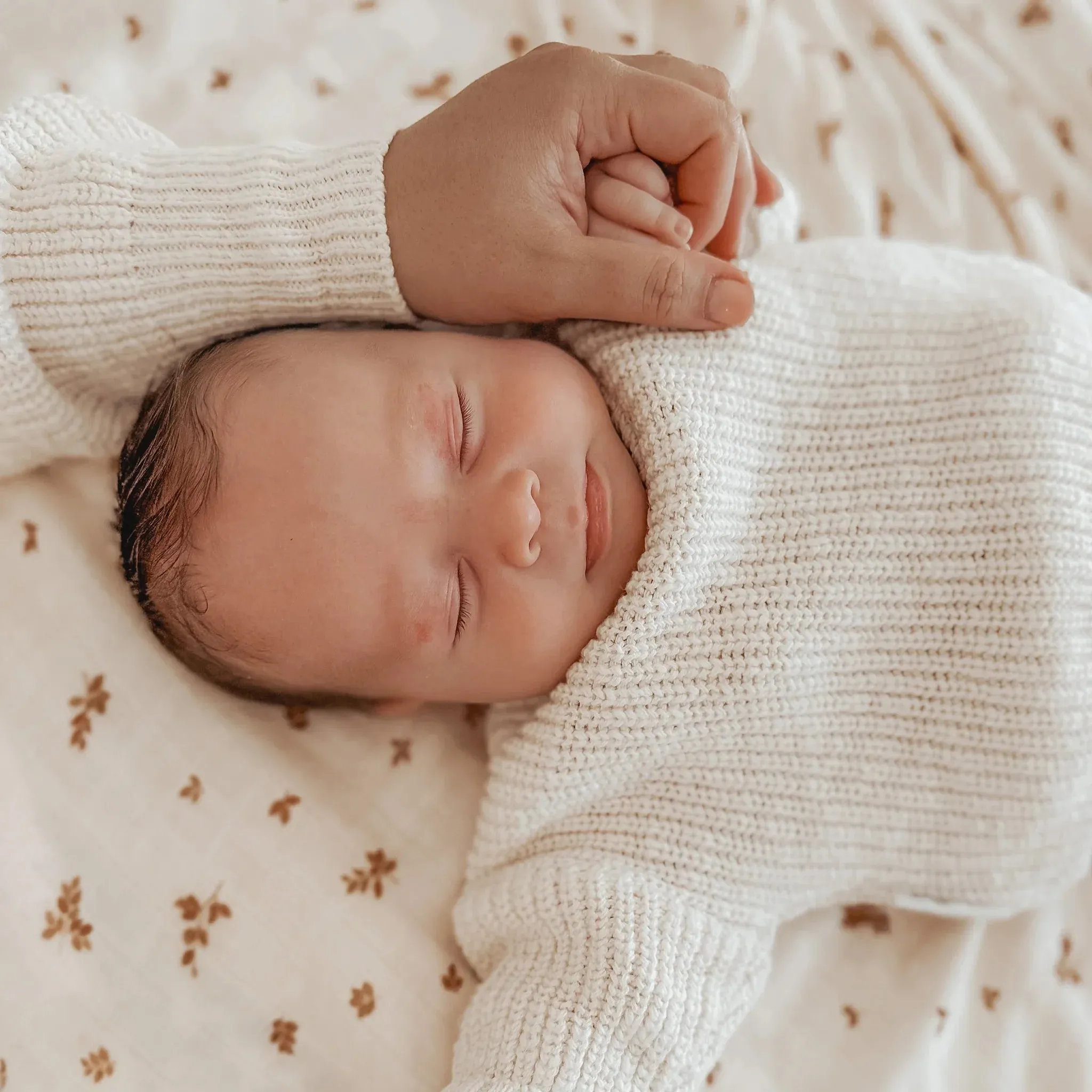 Fox & Fallow - Organic Muslin Wrap Swaddle (Birch)