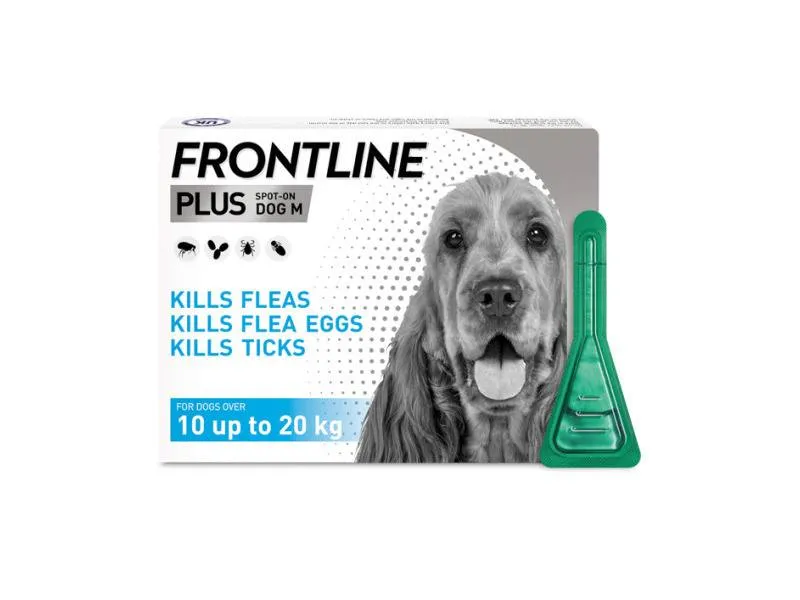 FRONTLINE Plus Flea and Tick Treatment for Dogs