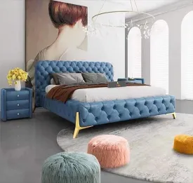 Greeley Plush Luxury Queen Size Bed For Bedroom