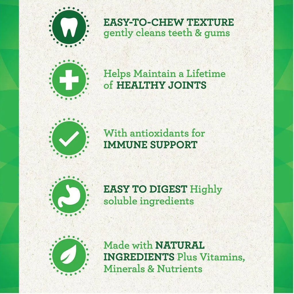 Greenies Aging Care Regular Dental Dog Treats, 27 count