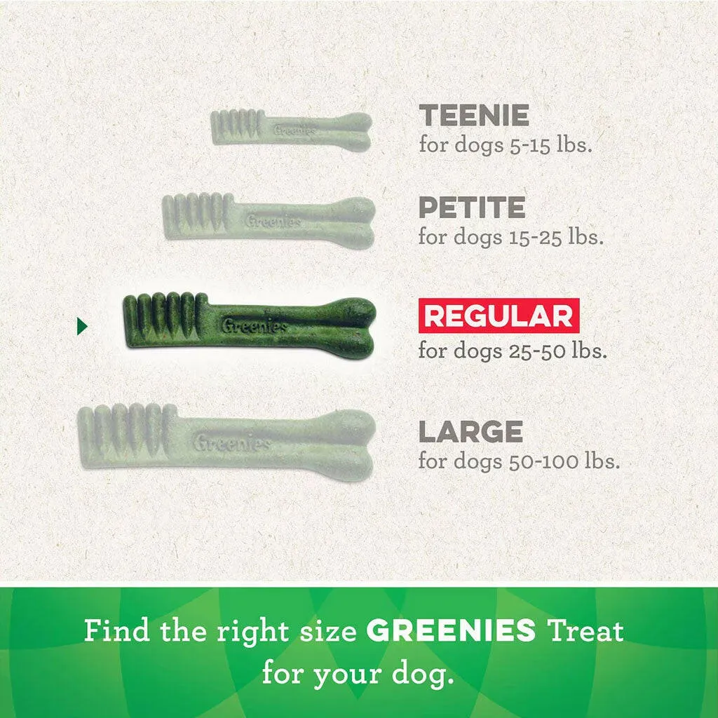 Greenies Aging Care Regular Dental Dog Treats, 27 count