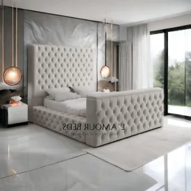 Luxury Platinum Chesterfield Tv Beds Argos