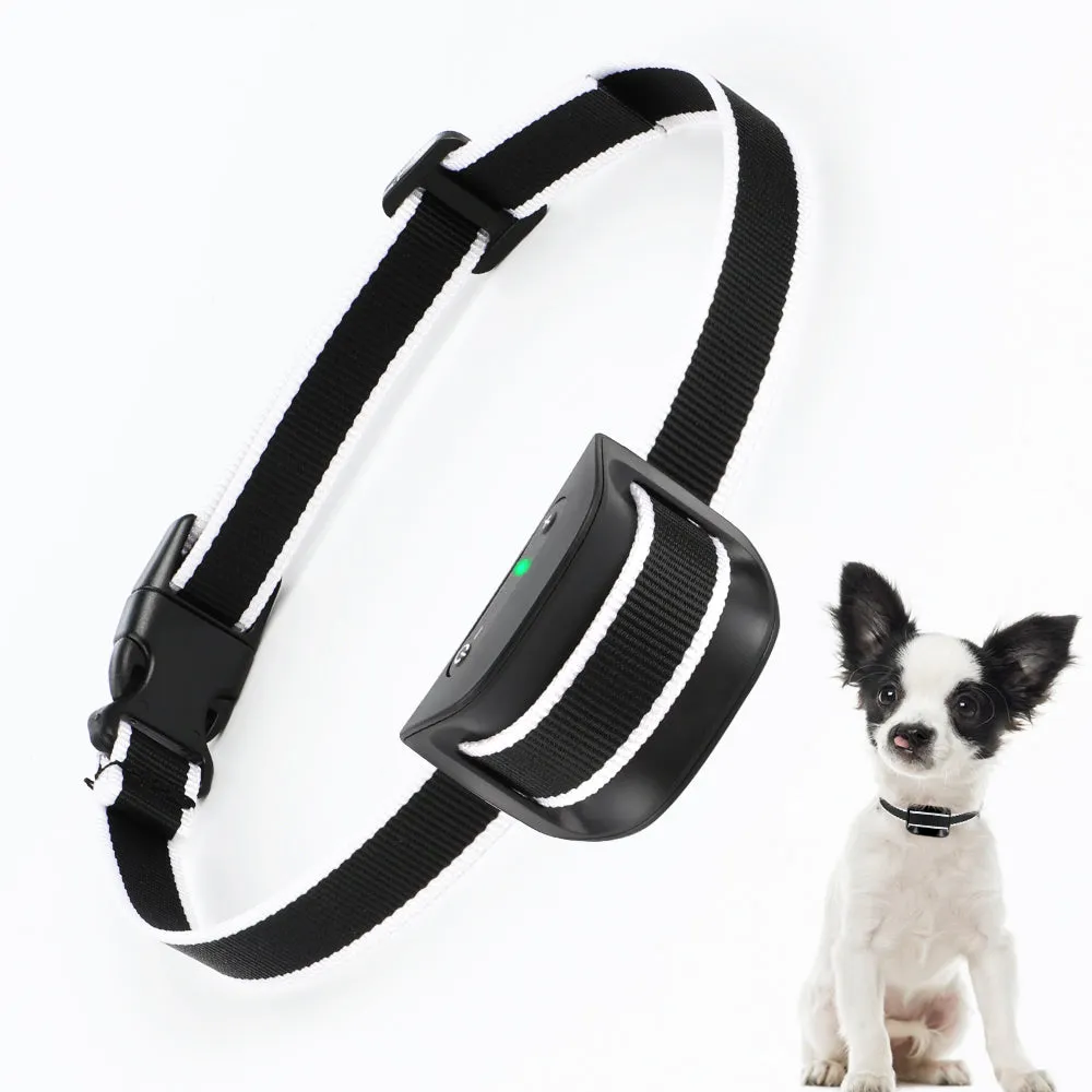 MASBRILL Small Dog Bark Collar, No Bark Collars Anti Barking Collar for Small Dogs Small Most Humane Stop Barking Collar Rechargeable Bark Collar with 7 Sensitivity and Intensity Beep Vibration Black