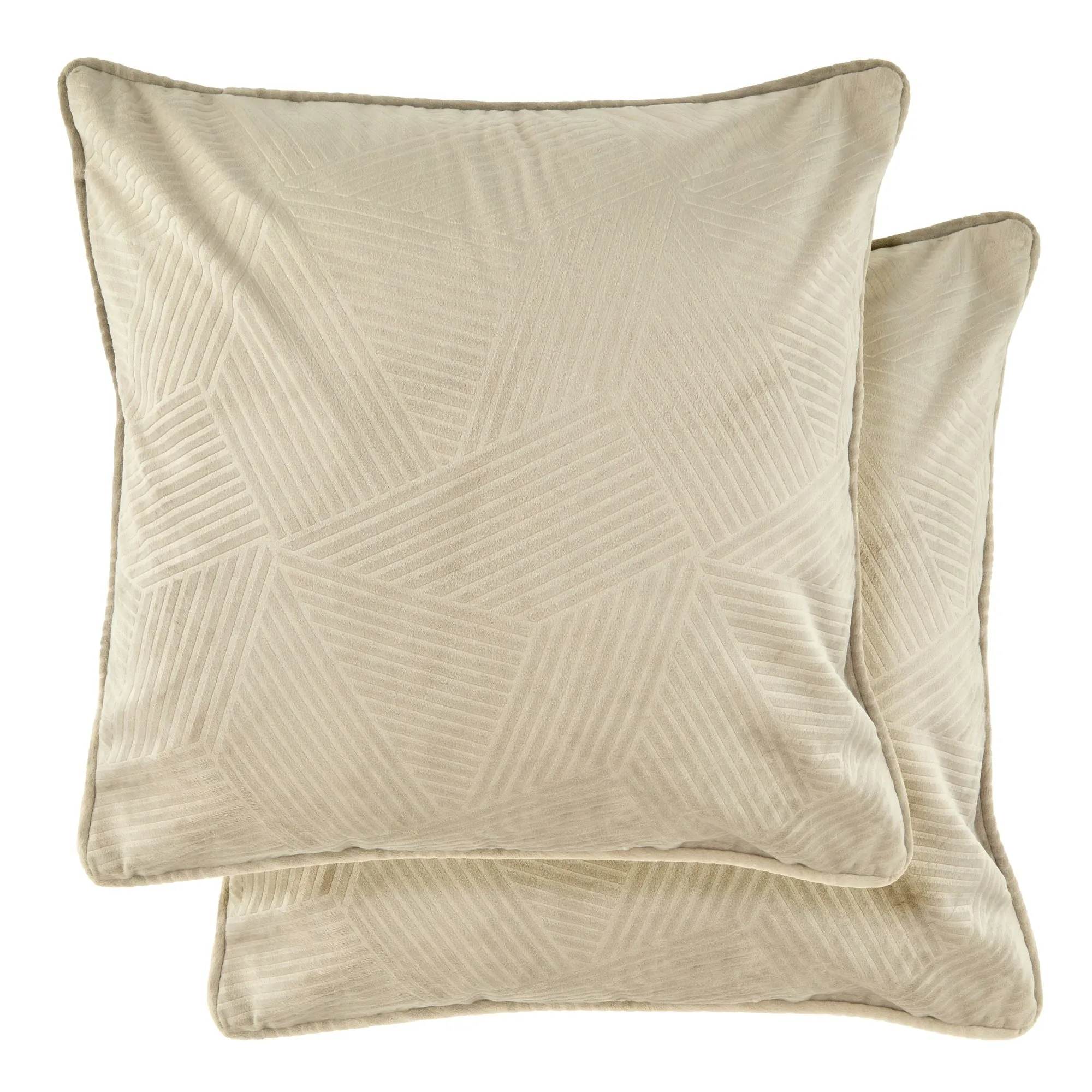 Midnight Cut Velvet Cushion