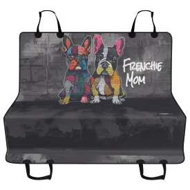 Original Frenchie Mom Graffiti Dog Art Hammock Dog Car Seat Cover