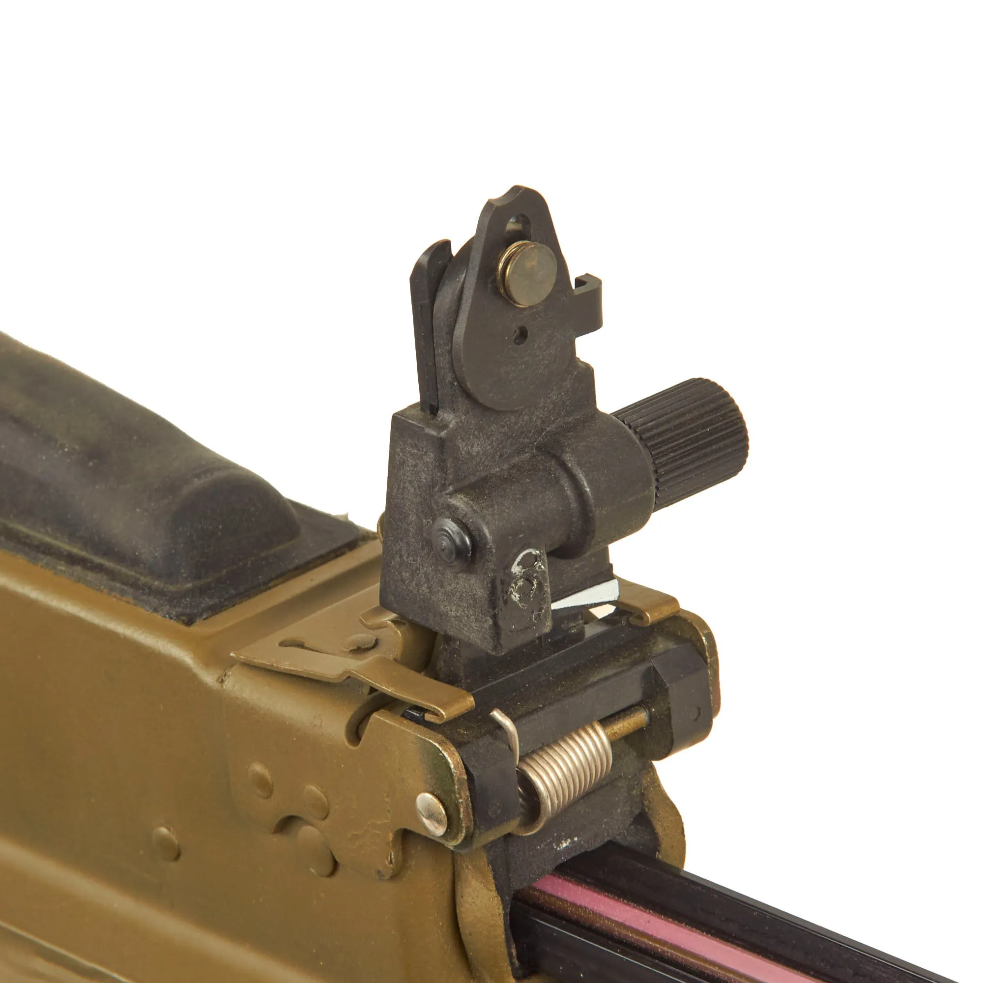 Original U.S. Global War on Terror INERT M72A7 Light Anti-Tank Weapon LAW Rocket Propelled Grenade Launcher With Picatinny Rail and Sling Assembly