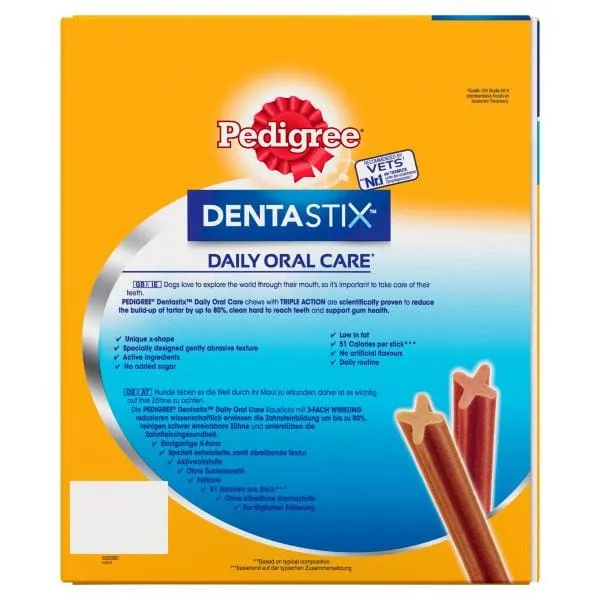 PEDIGREE DentaStix Daily Dental Chews Small Dog 105 Sticks