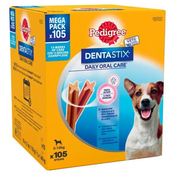 PEDIGREE DentaStix Daily Dental Chews Small Dog 105 Sticks