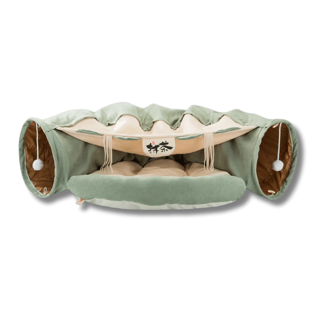 Plush Burrowing Cat Tunnel