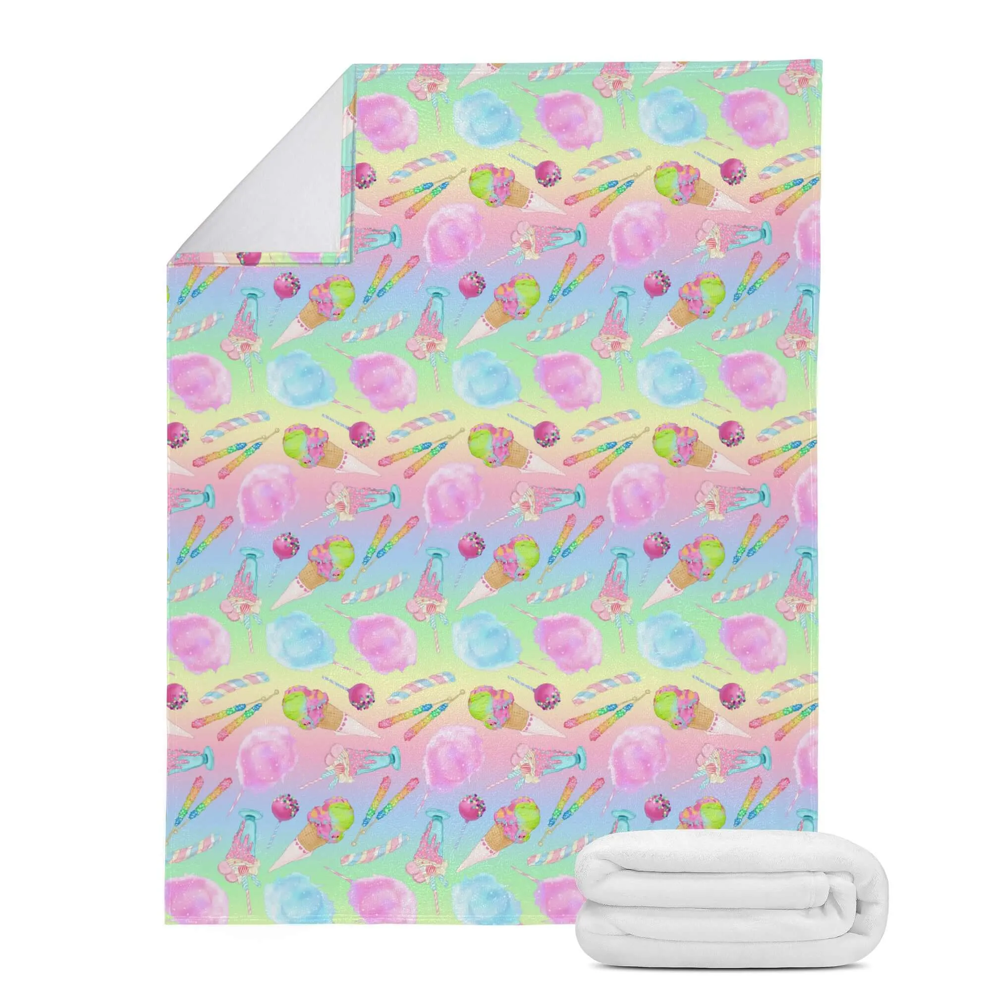 Rainbow Candy Blanket