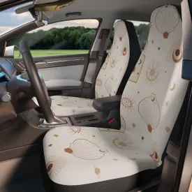 Seat Covers for Cars, Boho Car Seat Cover, Hippie Car Accessories for Women, Celestial Universal Vehicle Seat Protector, Moon Phases