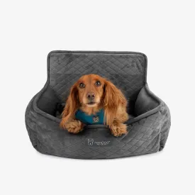 Small Dog Car Seat in Dark Gray