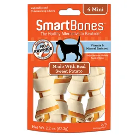 Smartbone Sweet Potato Mini 8pk 128g Dog Treats