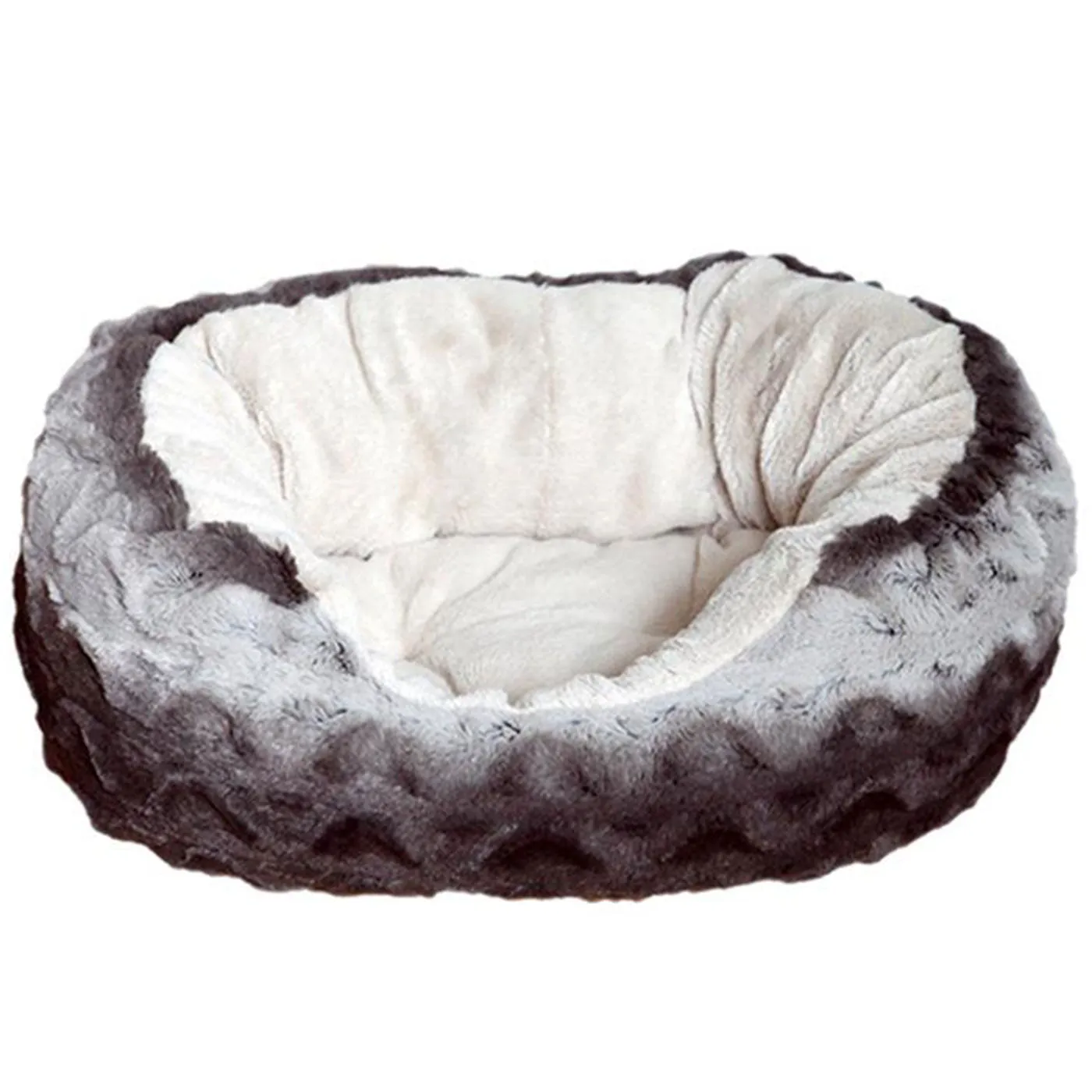 Snuggle Plush in Grey and Cream